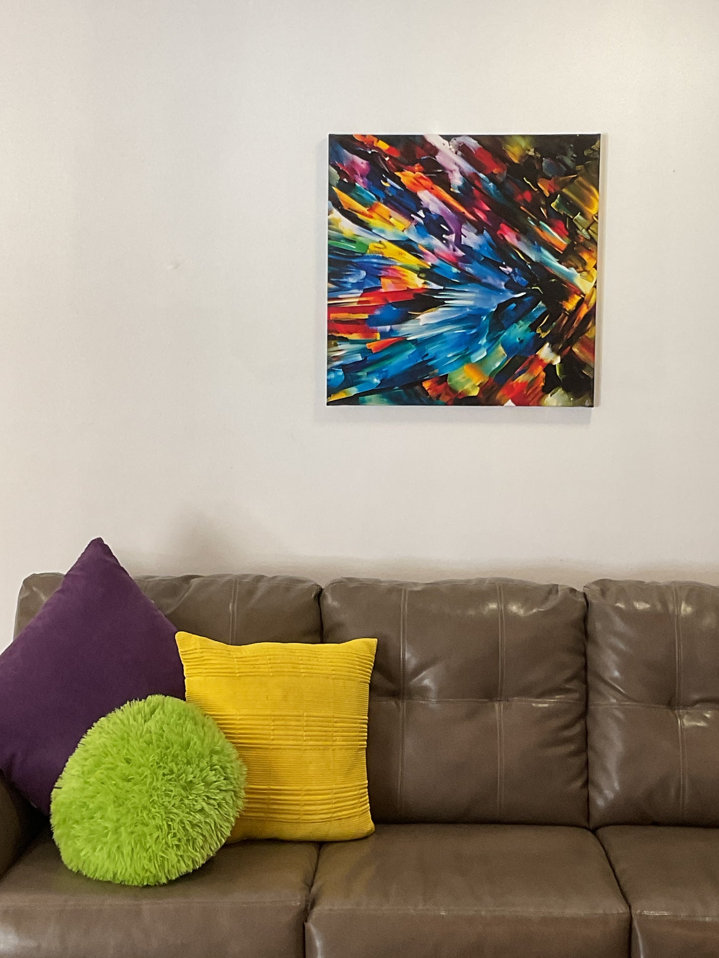 Color Burst Abstract