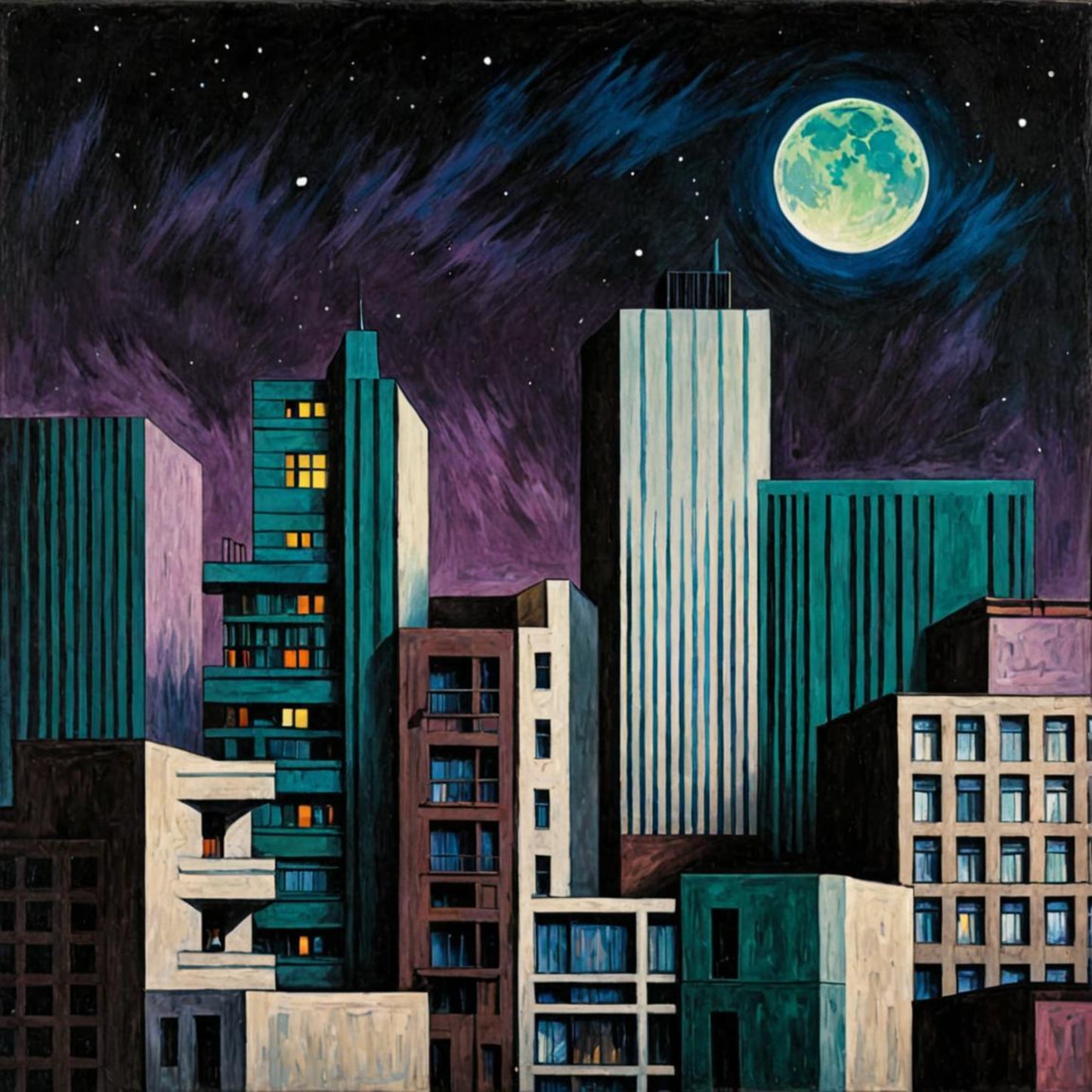 CityScape at Night 1