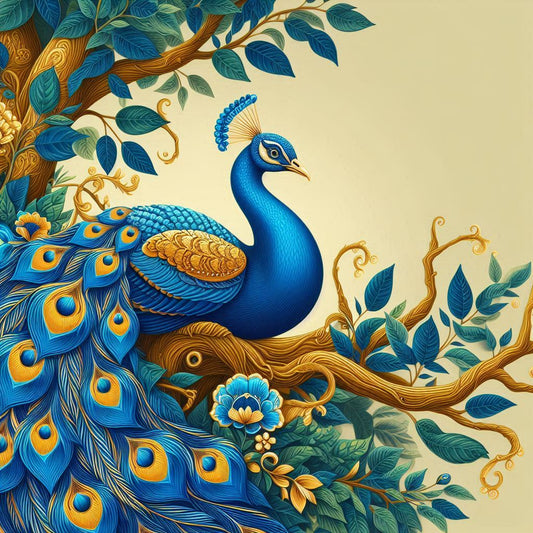 Peacock in a Tree